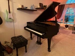 Kawai Grand Piano 6'1 Kg-3c Ebony Satin Used Very Good Condition. Fixed Price $9000.00.