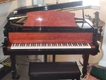 Pramberger Ebony/bubinga 5' Signature Baby Grand Piano - Recently Expertly Tuned. Fixed Price $4999.00.