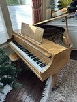 Weber New York Baby Grand Piano Aeolian Corp Era, Late 1950s Serial #97921. Fixed Price $1250.00.