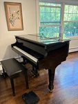 Samick Sg-150 Baby Grand Piano 4'11" Polished Ebony. Fixed Price $4750.00.