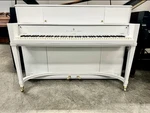 Steinway 40 Upright Console Piano 40" White Finish. Fixed Price $7995.00.