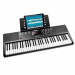 Rockjam 61-key Compact Keyboard Piano With Led Display, Compact, Black. Fixed Price $167.01.