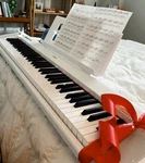 Yamaha Np32 76-key Lightweight Portable Keyboard With Pa130 Power Adapter, White. Fixed Price $310.00.